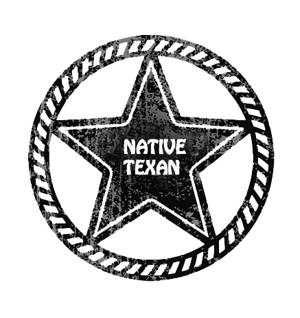 Native Texan emblem